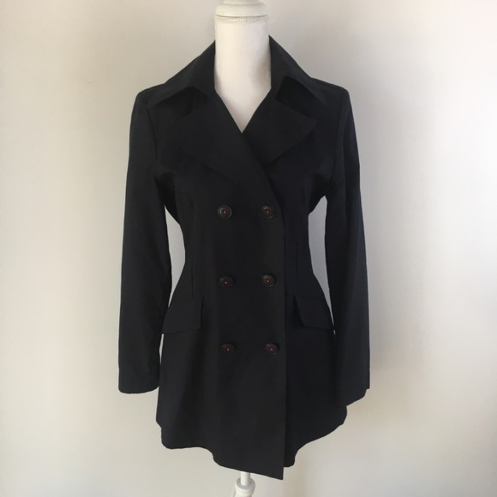 EUC Nine West  Rain/ Lightweight Navy Coat